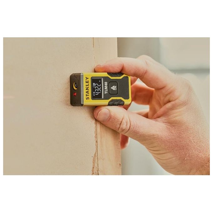 STANLEY Misuratore Laser TLM40 - Portata 12 m - Misurazione Distanze