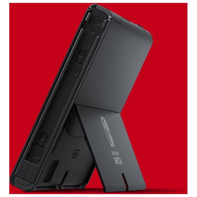 Nintendo, Switch OLED Neon Rosso-Blu, Console Portatile, Schermo 7 pollici, 64 GB