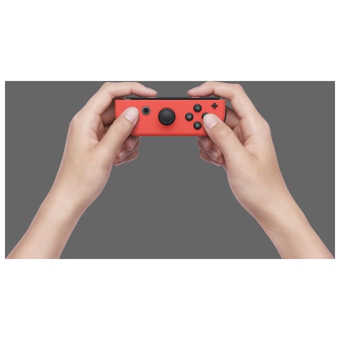 Nintendo, Switch OLED Neon Rosso-Blu, Console Portatile, Schermo 7 pollici, 64 GB