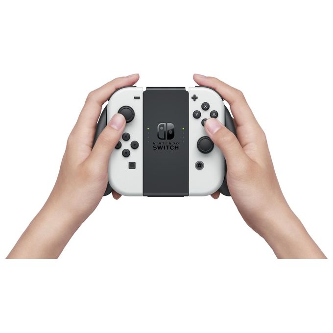 Nintendo, Switch OLED, Bianco, Console Portatile, Schermo 7 Pollici, 64GB