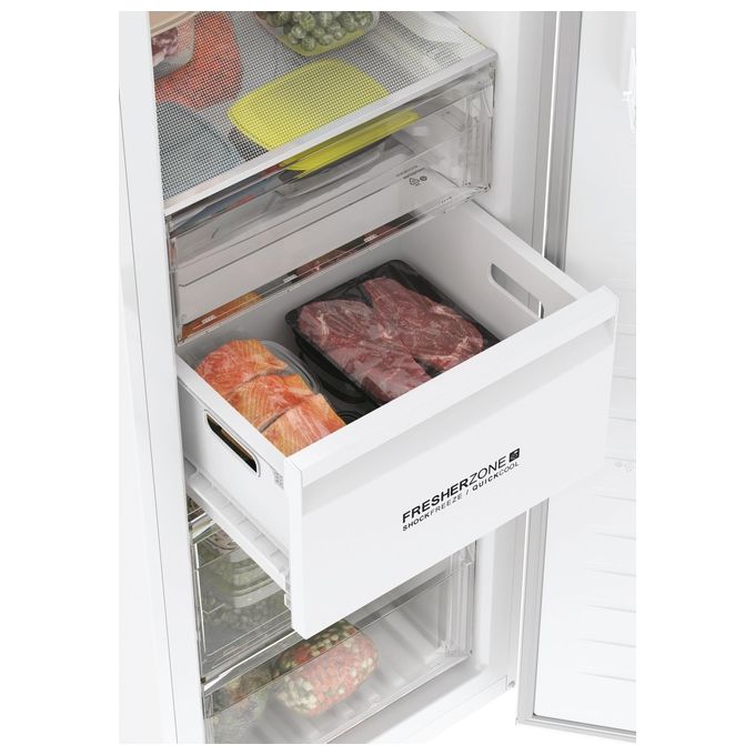 Haier H3F-285WE Instaswitch Congelatore Verticale 285 L 171 cm Classe E 38 dB No Frost Wi-Fi colore Bianco