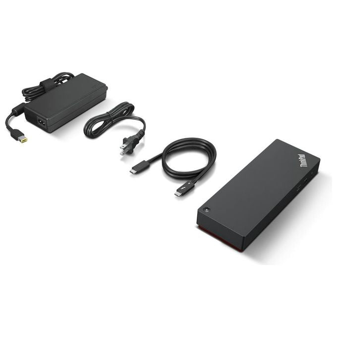 Lenovo 40B00135EU ThinkPad Universal Thunderbolt 4 Docking Station con 4 porte USB-A 1 porta USB-C 1 HDMI 2 DisplayPort Ethernet 135 W colore Nero