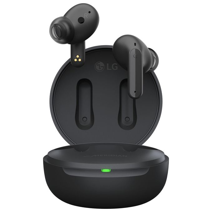 LG TONE-FP5 TONE Free FP5 Auricolari True Wireless In-Ear Bluetooth 5.2 ANC Audio Meridian 3 Microfoni IPX4 22h colore Nero