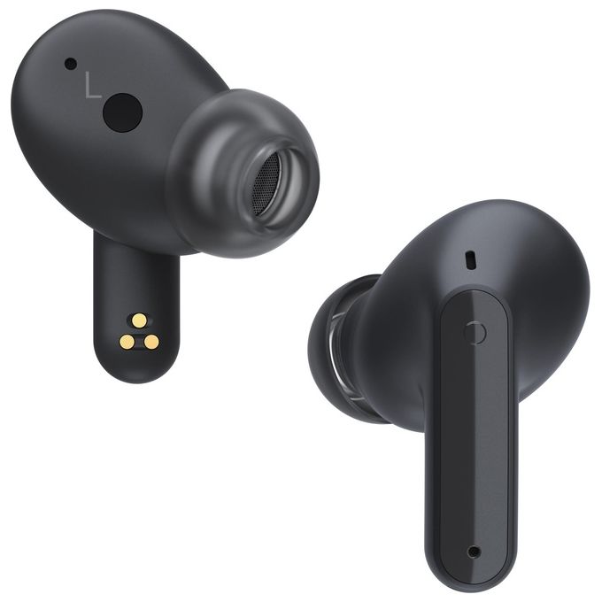 LG TONE-FP5 TONE Free FP5 Auricolari True Wireless In-Ear Bluetooth 5.2 ANC Audio Meridian 3 Microfoni IPX4 22h colore Nero
