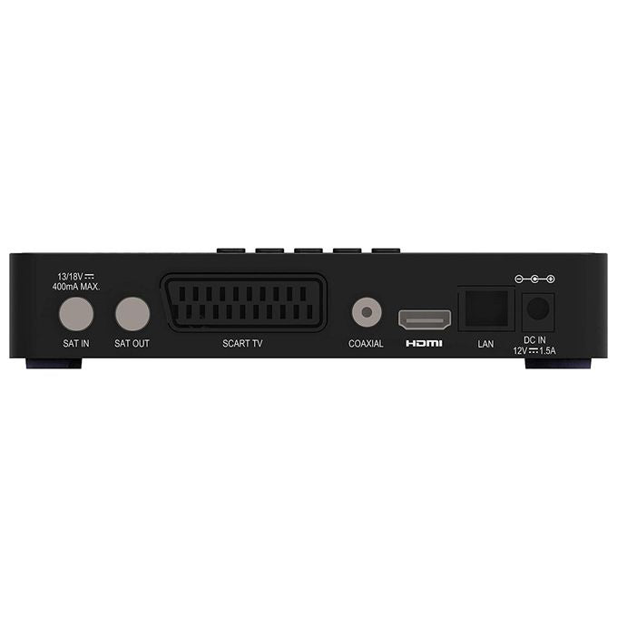 Humax HD3601S Tivumax Lite Decoder Satellitare DVB-S2 Full HD 1080p Tivu'sat Smartcard Inclusa colore Nero