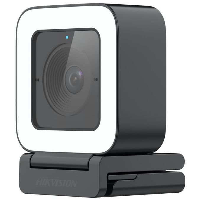 Hikvision DS-UL4(3.6MM) Webcam 4MP Risoluzione 2560x1440 Autofocus Microfono Integrato Luce LED USB 2.0 Plug-and-play colore Nero
