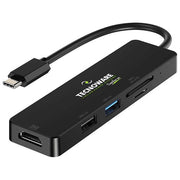 Tecnoware FHUB17693 Hub Usb Type-C Hub 5 in 1 Adapter