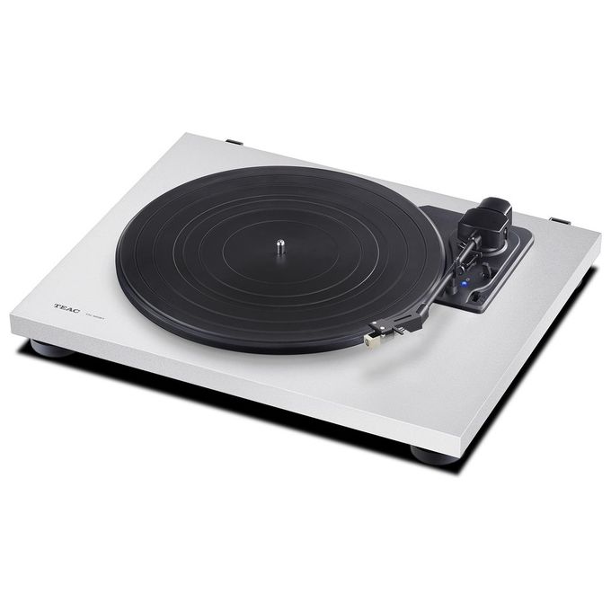 Teac TN-180BT-A3-W Giradischi Bluetooth a Cinghia 3 Velocita' 33 45 78 rpm Phono MM Braccio S Semi-automatico colore Bianco