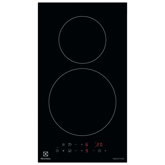Electrolux LIT30230C Serie 300 Piano cottura a induzione Domino 29 cm 2 zone Touch colore Nero