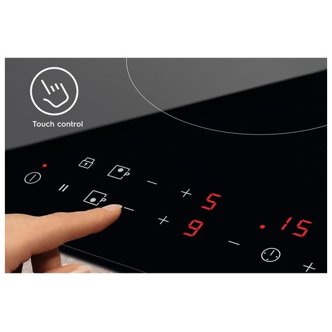 Electrolux LIT30230C Serie 300 Piano cottura a induzione Domino 29 cm 2 zone Touch colore Nero