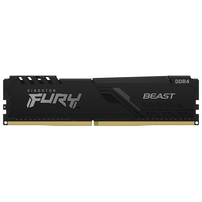Kingston KF432C16BB1-16 FURY Beast Memoria RAM 16GB DDR4 3200MHz CL16 DIMM 1Gx8 colore Nero