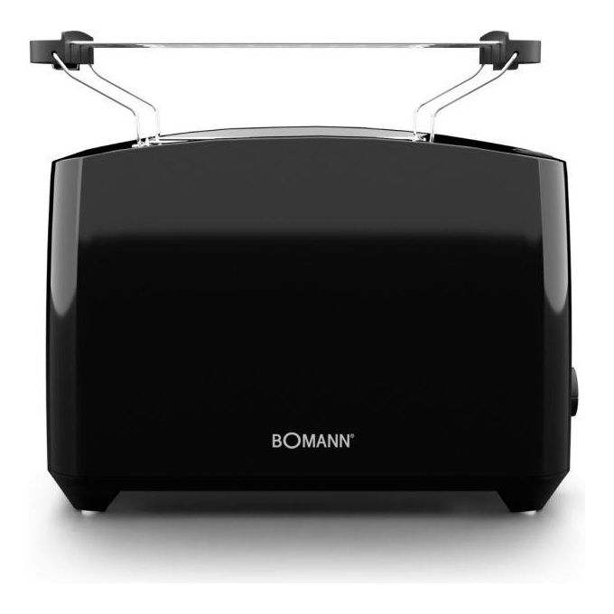 Bomann TA 6065 CB Tostapane 2 Fette Nero