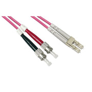 Link cavo fibra ottica lc a st multimode duplex om4 50-125 mt.10
