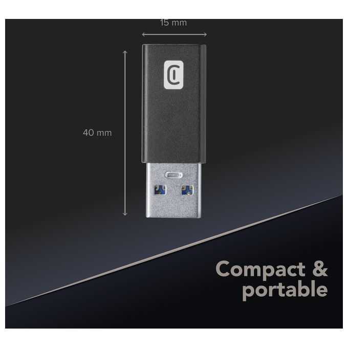 Cellular Line Adattatore per Auto Micro Usb
