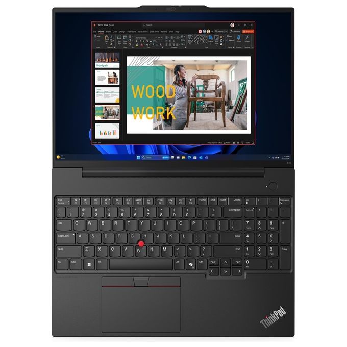 Lenovo 21M5002GIX ThinkPad E16 Gen 2 Notebook AMD Ryzen 7 7735HS 16 GB DDR5 512 GB SSD NVMe 16'' WUXGA IPS Wi-Fi 6E Windows 11 Pro colore Nero