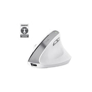Trust BAYO II Mouse Ergonomico Verticale Wireless RF Ottico 2400 DPI Ricaricabile USB-C colore Bianco