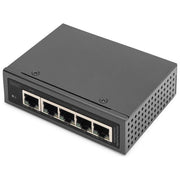 Digitus DN-651143 Extender industriale 5 porte Gigabit PoE 10-100-1000BASE-T 4 uscite PSE PoE 60 W colore Grigio