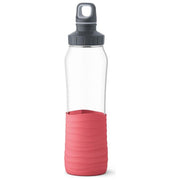 Emsa Drink2GO Borraccia in Vetro 0.7 Litri Corallo