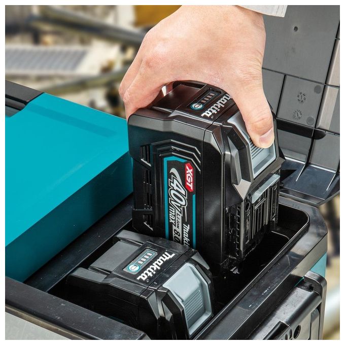Makita CW004GZ Box Termico Frigorifero Portatile 29 L 47,1 cm Classe A Compressore XGT LXT colore Nero Blu