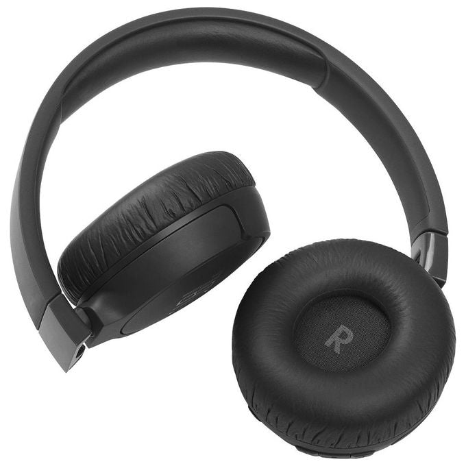 JBL TUNE 660NC Cuffie On-Ear Bluetooth 5.0 Cancellazione Attiva del Rumore Microfono Integrato 12h autonomia colore Nero
