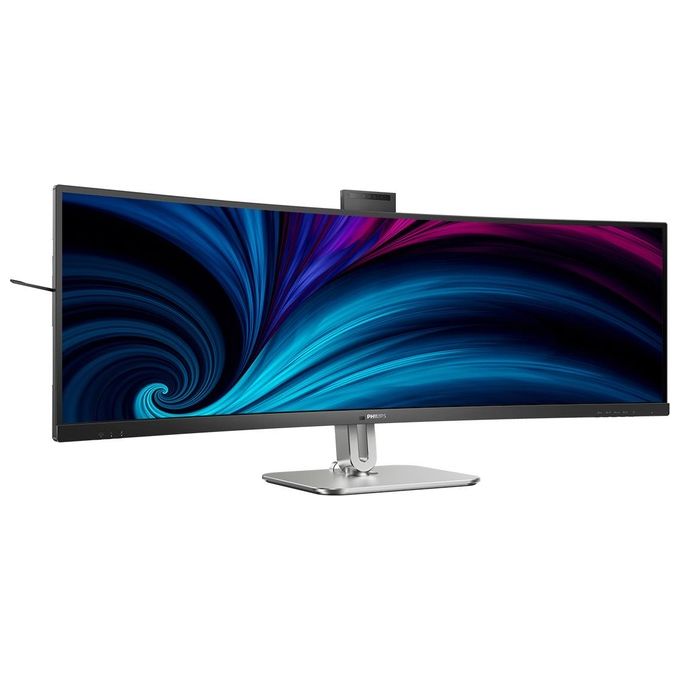 Philips 49B2U5900CH-00 Serie 5000 Monitor PC 49'' 32:9 Dual QHD VA LCD 4 ms USB-C Dock Webcam Altoparlanti Integrati colore Nero