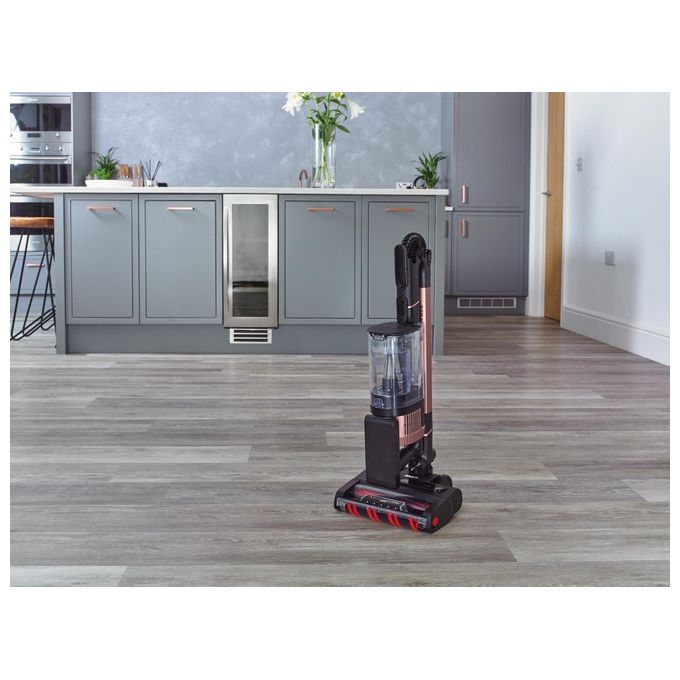 Shark IZ400EU Stratos Aspirapolvere a Bastone 2 in 1 Senza Filo DuoClean PowerFins Plus autonomia 60 min colore Nero Pesca