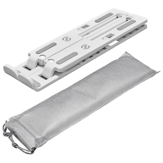 Celly Portable Magic Stand Holder Supporto per Tablet o Notebook Bianco