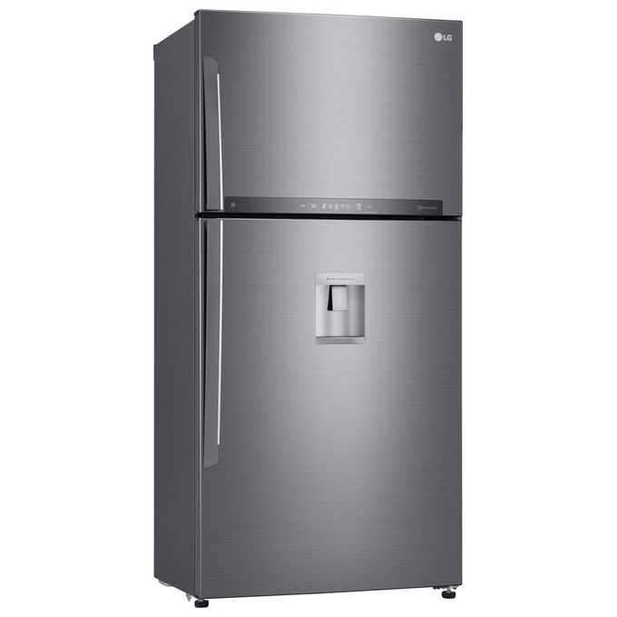 LG GTF916PZPED Frigorifero Doppia Porta 592 L 184 cm Classe E 38 dB Total No Frost Wi-Fi Dispenser Acqua colore Platino