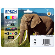 Epson 24XL 8.7 ml misura XL giallo originale cartuccia dinchiostro per Expression Photo XP-55, 750, 760, 850, 860, 950, 960, Expression Premium XP-750, 850