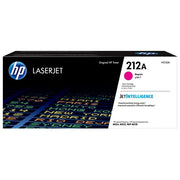 HP W2123A 212A Toner Originale LaserJet Enterprise M554 M555 MFP M578 4500 pagine colore Magenta