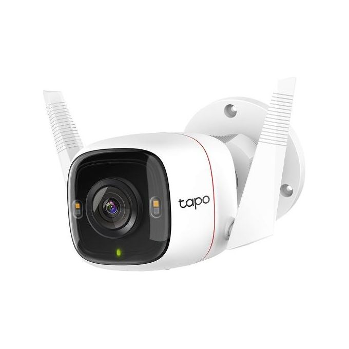 TP-Link TAPO C320WS Telecamera di Sorveglianza Wi-Fi Esterno 2K 4MP IP66 Visione Notturna a Colori Audio Bidirezionale colore Bianco