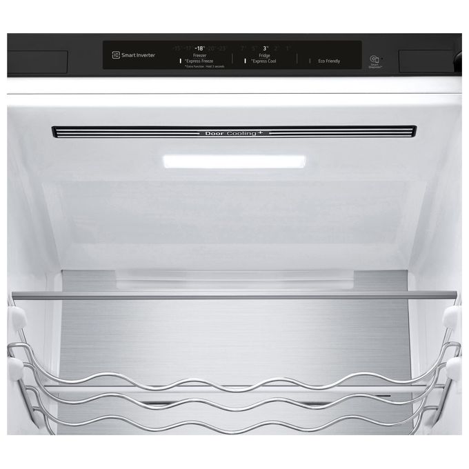 LG GBB72MCVGN Frigorifero Combinato 384 L 203 cm Classe D 35 dB No Frost Wine Rack Door Cooling colore Nero