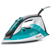 Polti QC120 Vaporella Quick and Comfort Ferro a vapore 2200W colpo vapore 180g piastra acciaio inossidabile colore Nero
