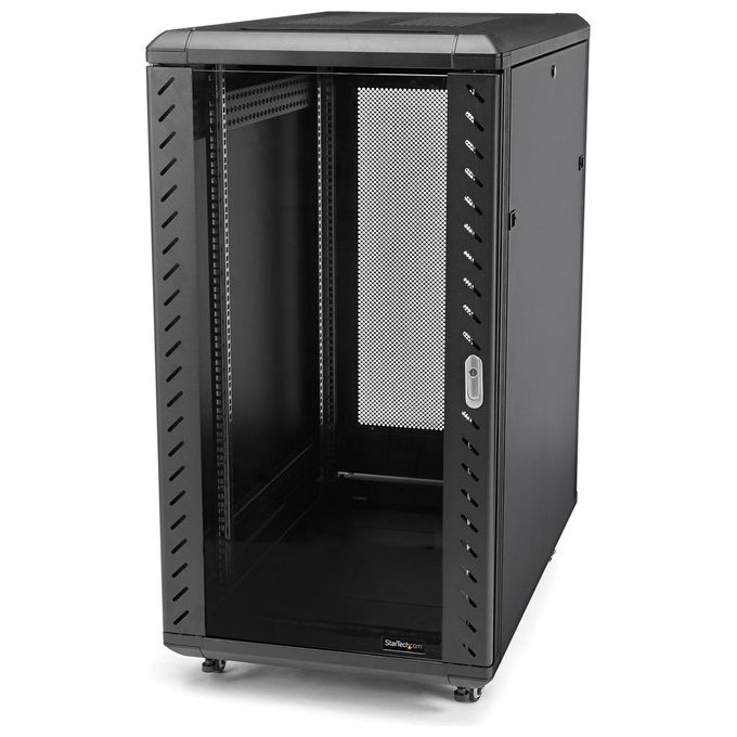 Startech Armadio Server Rack 18U Include Ruote e Piedini di Livellamento Profondita' Fino a 32