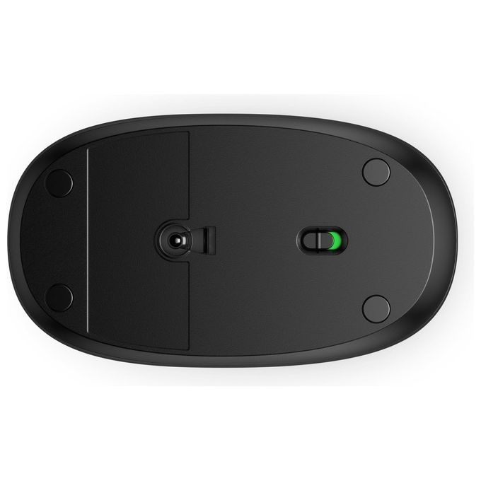 Hp, Mouse Bluetooth 240, Ottico, 1600 DPI, 3 Pulsanti, Nero