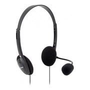 Vultech Cuffie con Microfono Hs-01 Rev 2.2 Doppio Jack 35mm con Adattatore