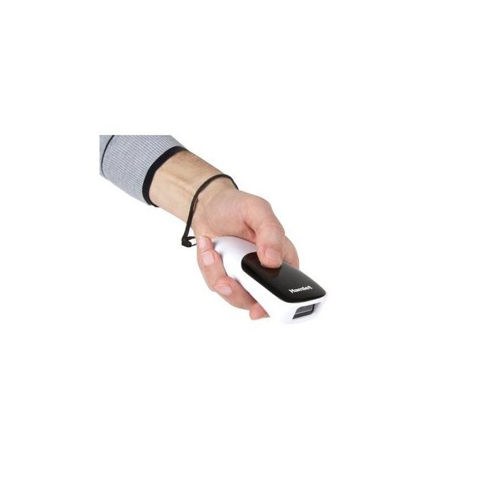 Hamlet HBCS-2DUWB Barcode Scanner Portatile 1D 2D Wireless 2.4GHz Bluetooth USB QR Code 150 m colore Nero Bianco