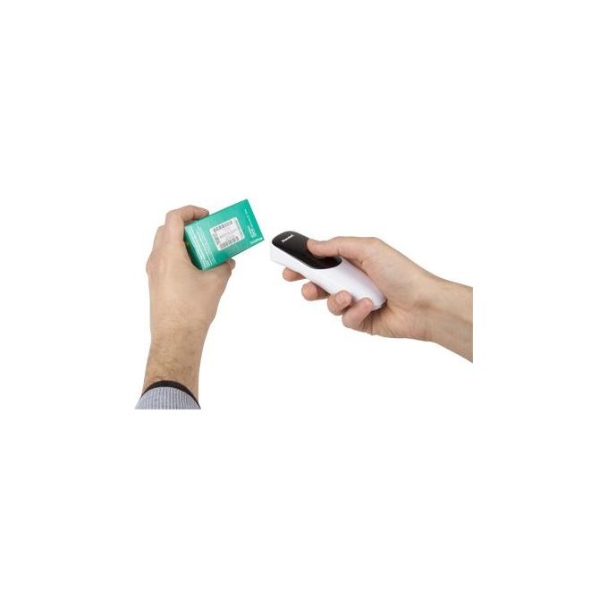 Hamlet HBCS-2DUWB Barcode Scanner Portatile 1D 2D Wireless 2.4GHz Bluetooth USB QR Code 150 m colore Nero Bianco