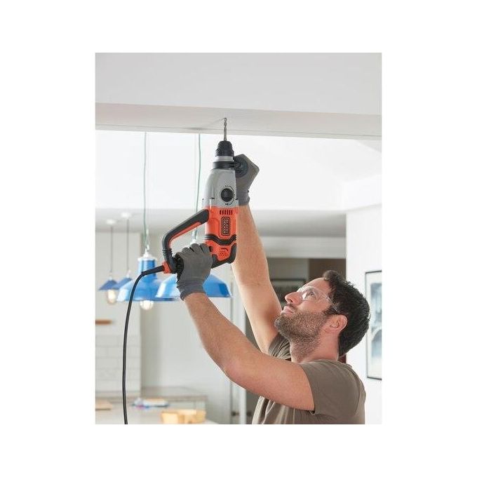 Black+decker BEHS02K-QS Martello Tassellatore Scalpellatore SDS+ 800W 2.2J 3 Modalita' Valigetta