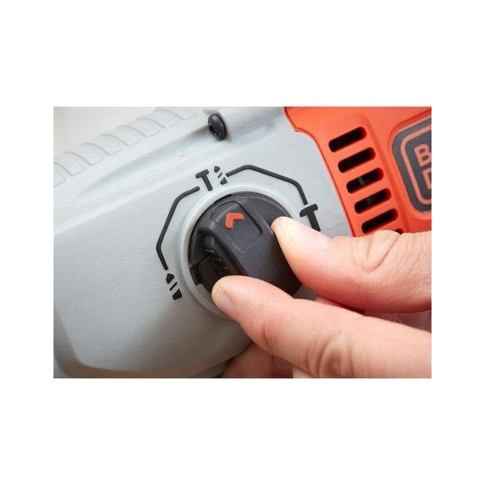 Black+decker BEHS02K-QS Martello Tassellatore Scalpellatore SDS+ 800W 2.2J 3 Modalita' Valigetta