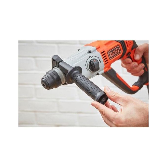 Black+decker BEHS02K-QS Martello Tassellatore Scalpellatore SDS+ 800W 2.2J 3 Modalita' Valigetta