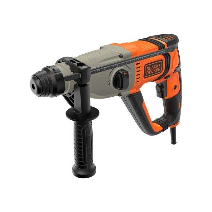 Black+decker BEHS02K-QS Martello Tassellatore Scalpellatore SDS+ 800W 2.2J 3 Modalita' Valigetta