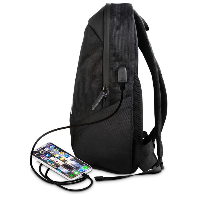 Atlantis NS-KLB200311-A The Moon Project Zaino Notebook 15.6'' 25L Porta USB Battery Bank Aggancio Trolley colore Nero