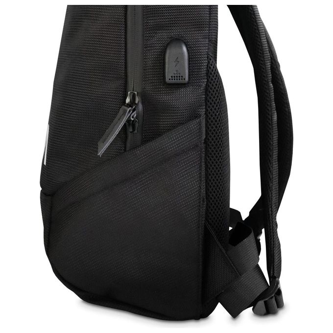 Atlantis NS-KLB200311-A The Moon Project Zaino Notebook 15.6'' 25L Porta USB Battery Bank Aggancio Trolley colore Nero