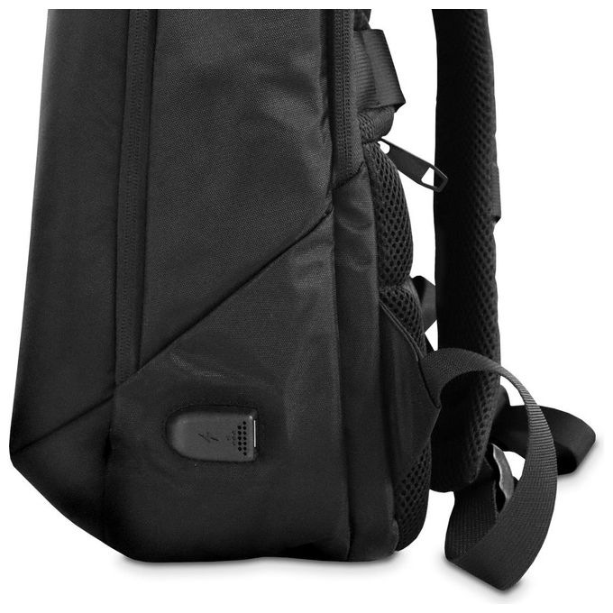 Atlantis NS-KLB200504-B The Moon Project Zaino per Notebook 15.6'' 25L Porta USB Aggancio Trolley colore Nero
