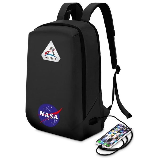 Atlantis NS-KLB200504-B The Moon Project Zaino per Notebook 15.6'' 25L Porta USB Aggancio Trolley colore Nero