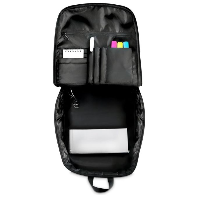 Atlantis NS-KLB200504-B The Moon Project Zaino per Notebook 15.6'' 25L Porta USB Aggancio Trolley colore Nero
