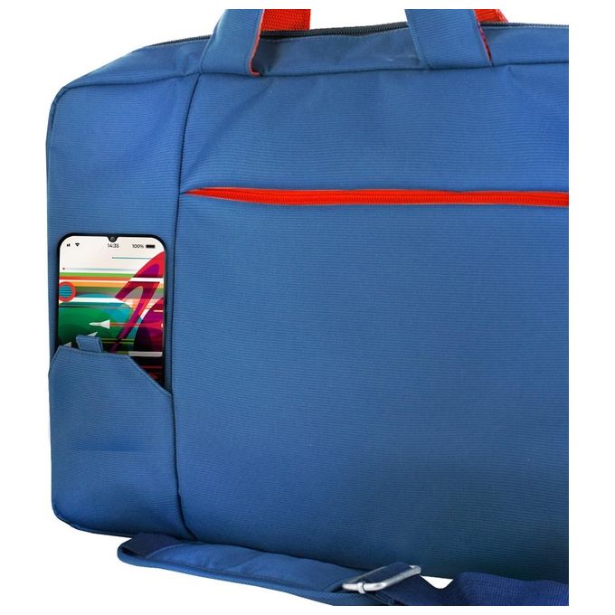 Atlantis Notebook Bag The Moon Project NASA Worm Borsa per Notebook 15.6'' Blu