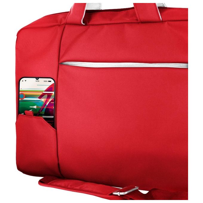 Atlantis Notebook Bag The Moon Project NASA Worm Borsa per Notebook 15.6'' Rosso