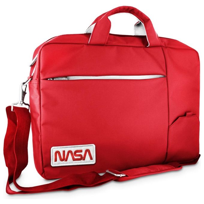 Atlantis Notebook Bag The Moon Project NASA Worm Borsa per Notebook 15.6'' Rosso